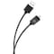 Iessentials Charge and Sync Braided 10 ft. Micro USB to USB Cable (Black) IEN-BC10M-BK - alternate 1